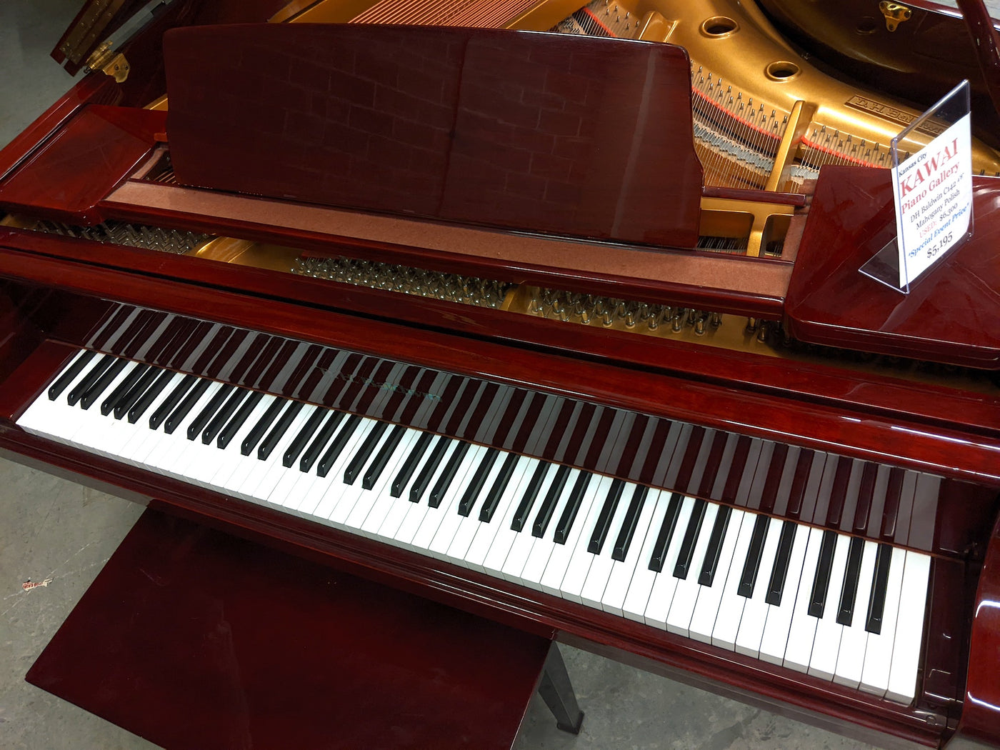 1996 DH Baldwin 4'8" C142 Baby Grand Piano | Polished Mahogany | SN: 56666 | Used