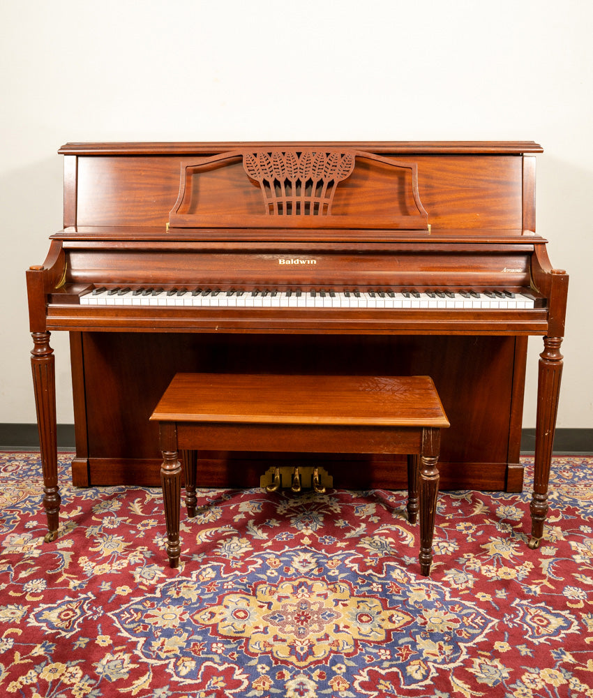 Baldwin Acrosonic Upright Piano | Satin Mahogany