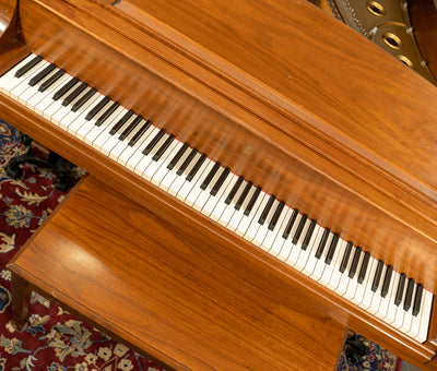 1987 Steinway & Sons 5'7" Model M Grand Piano | Satin Walnut | SN: 435724 | Used