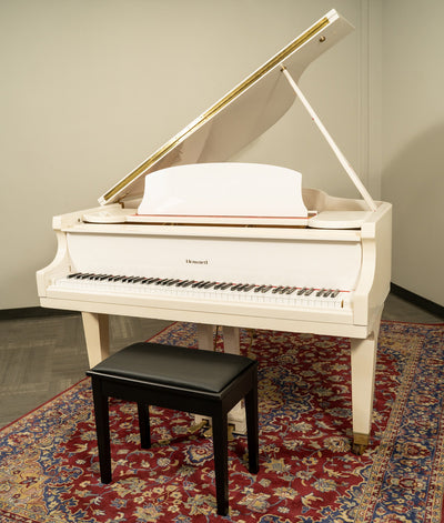 Howard 5'8" C171 Grand Piano | Polished White