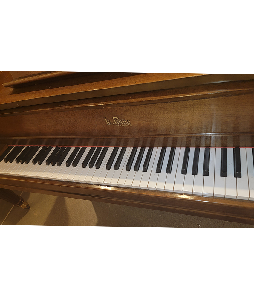 1989 Kimball 4'6" La Petite Grand Piano | Satin Walnut | SN: T86843 | Used