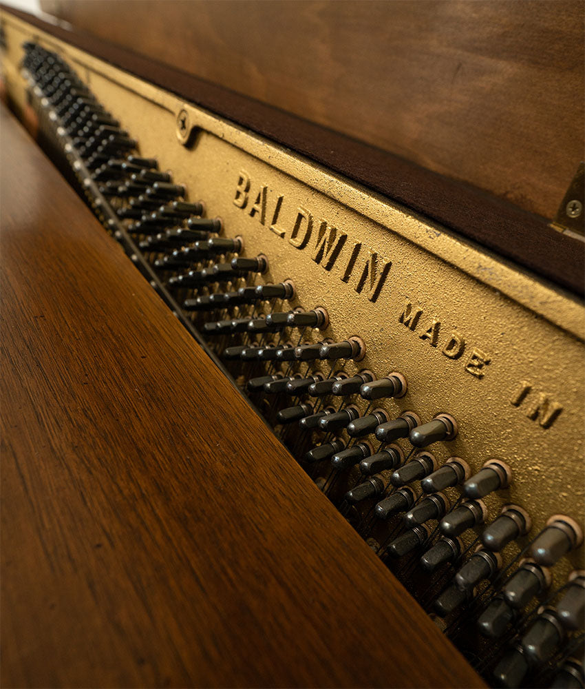 Baldwin Classic Upright Piano | Satin Walnut | SN: 1147792 | Used