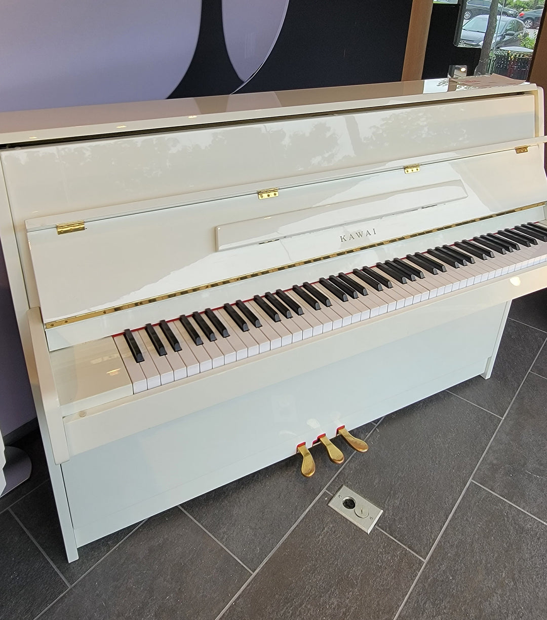 Used Upright Piano, Kawai CX-5 Upright Piano | Polished – Alamo
