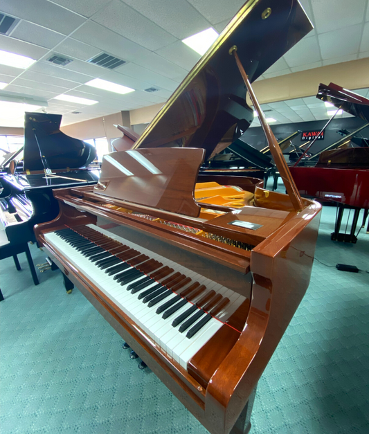 Pearl River 5'3" GP160 Grand Piano | Polished Sapele Mahogany | New