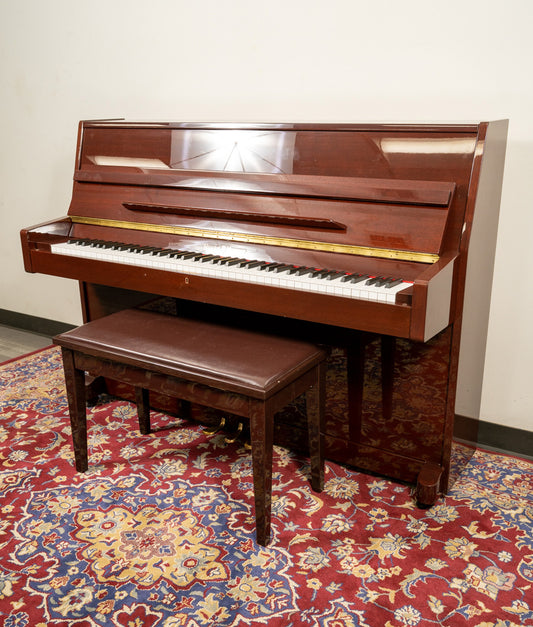 Henry F Miller HMV043MP Upright Piano | Polished Mahogany | SN: HMV043MP | Used