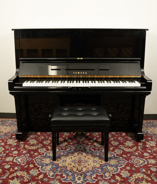 Yamaha 52" U3 Studio Piano | Polished Ebony | SN: 2537715