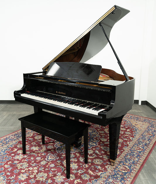 Kawai 5'1" GE-1A Special Edition Grand Piano | Polished Ebony | SN: 2387680 | Used