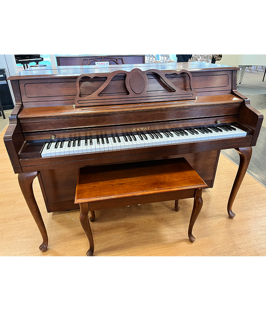 Kawai 502F Upright Console Piano | Satin Mahogany | SN: A60171 | Used