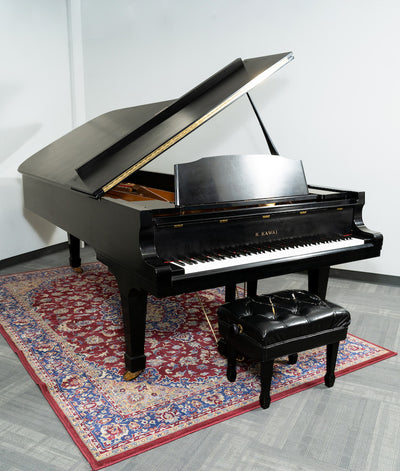 1983 Kawai GS-100 Grand Piano | Ebony | SN: 1437765 | Used