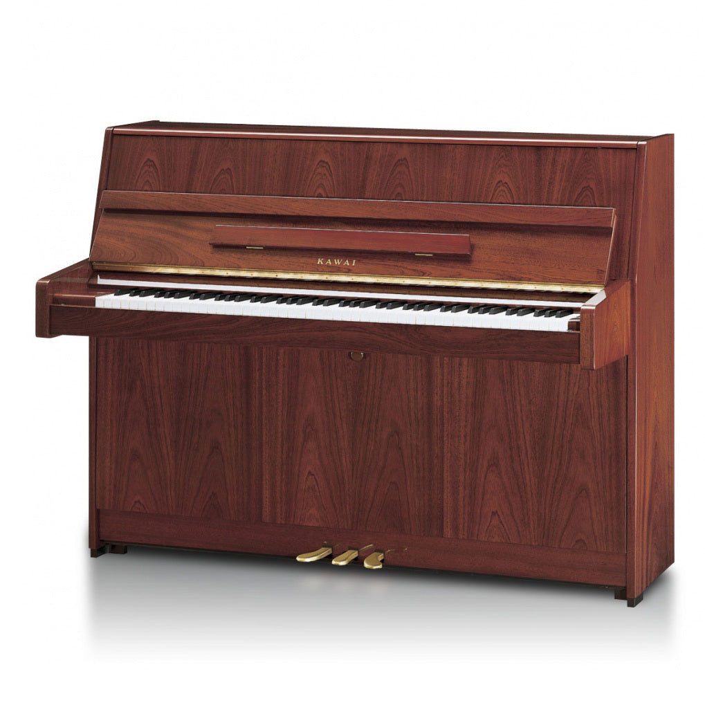 K-15 Continental Upright Piano | Polished Mahogany | New