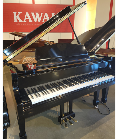 Samick SIG-50 Grand Piano | Polished Ebony | SN: GIM0108 | Used