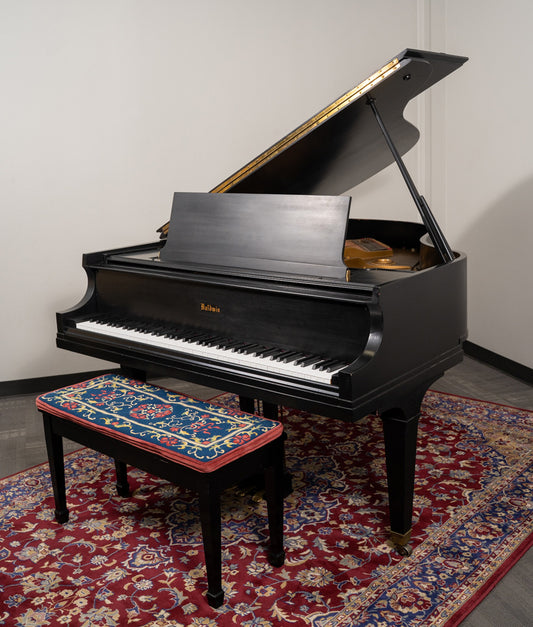 Baldwin 5'8" Model R Grand Piano | Satin Ebony | SN: 140887 | Used