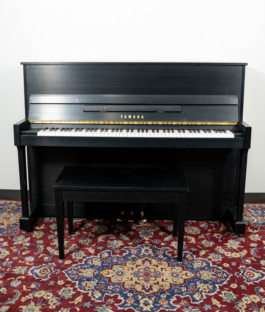 Yamaha 45" T116 Studio Piano | Satin Ebony | Used