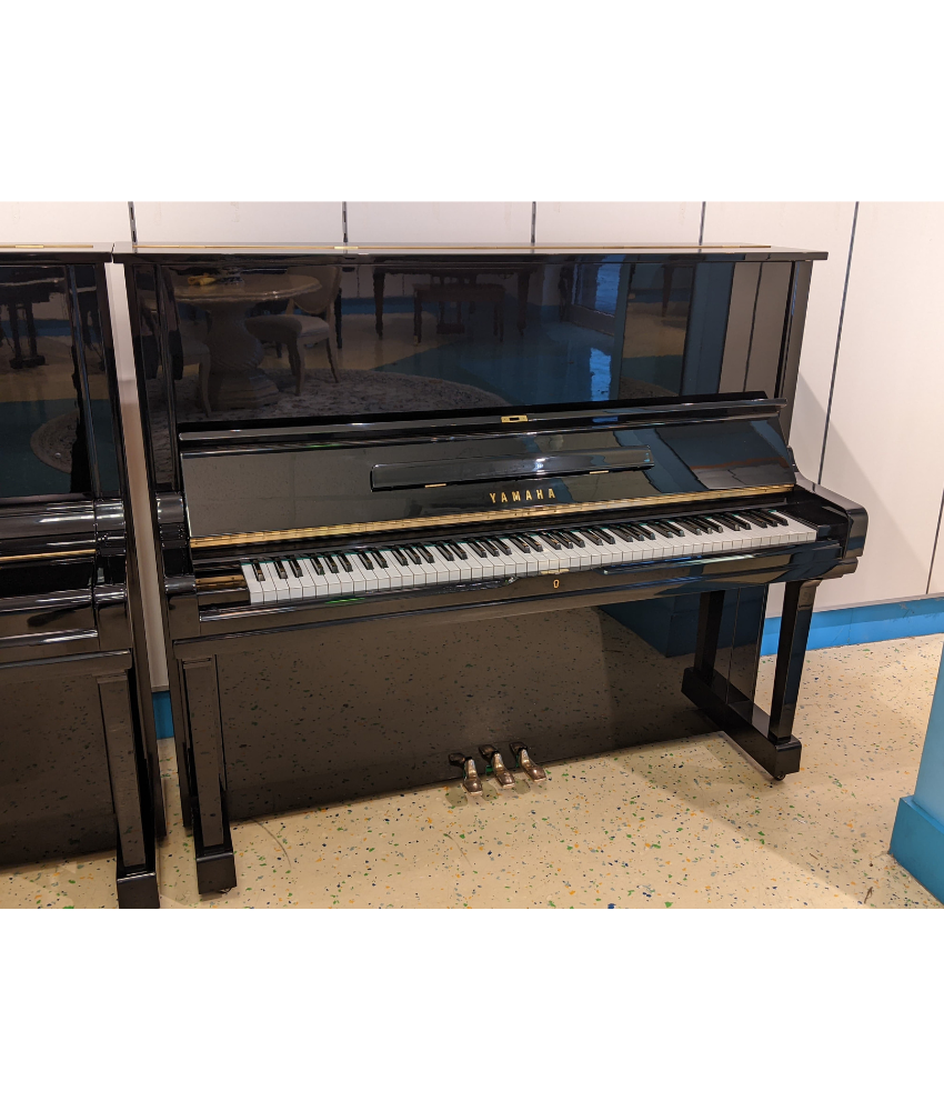 Yamaha 52" Fully Restored U3H Upright Piano | Polished Ebony | Used