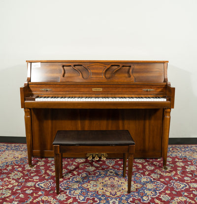 Lindenauer M426PEC Upright Piano | Satin Walnut | Used