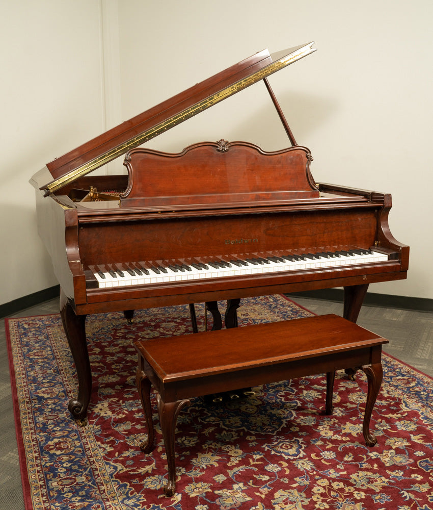 Baldwin 5'8" Model R 226 Grand Piano | Polished Cherry | Used
